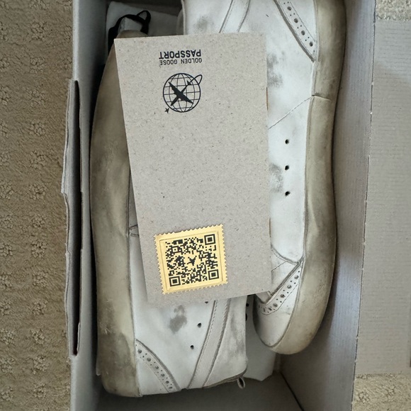 Golden Goose Midstar Wing Tip Glitter Sneakers - Sz 39/9 - Picture 3 of 12